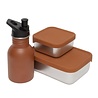 Petit Monkey Petit Monkey Drinkfles RVS Baked Clay Petit Monkey Petit Monkey Drinkfles RVS Baked Clay