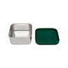 Petit Monkey Petit Monkey Lunchbox RVS Mae Pine Green Petit Monkey Petit Monkey Lunchbox RVS Mae Pine Green