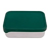 Petit Monkey Petit Monkey Lunchbox RVS Riley Pine Green Petit Monkey Petit Monkey Lunchbox RVS Riley Pine Green