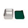 Petit Monkey Petit Monkey Lunchbox RVS Riley Pine Green Petit Monkey Petit Monkey Lunchbox RVS Riley Pine Green