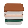 Petit Monkey Petit Monkey Lunchbox RVS Riley Pine Green Petit Monkey Petit Monkey Lunchbox RVS Riley Pine Green