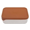 Petit Monkey Petit Monkey Lunchbox RVS Riley Baked Clay Petit Monkey Petit Monkey Lunchbox RVS Riley Baked Clay