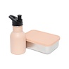 Petit Monkey Petit Monkey Lunchbox RVS Riley Dawn Rose Petit Monkey Petit Monkey Lunchbox RVS Riley Dawn Rose