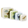 A Little Lovely Company Lunch & snack box set: Dinosaurus | A little lovely company A Little Lovely Company Lunch & snack box set: Dinosaurus | A little lovely company