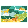 Mudpuppy Mudpuppy Lenticular Puzzel Cats Big and Small 75st. Mudpuppy Mudpuppy Lenticular Puzzel Cats Big and Small 75st.