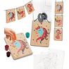 Crea Lign Tampon sur bois - Figures enchantées | Crea Lign Crea Lign Tampon sur bois - Figures enchantées | Crea Lign