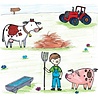 Crea Lign Crea Lign Stempelset - Boerderij Crea Lign Crea Lign Stempelset - Boerderij