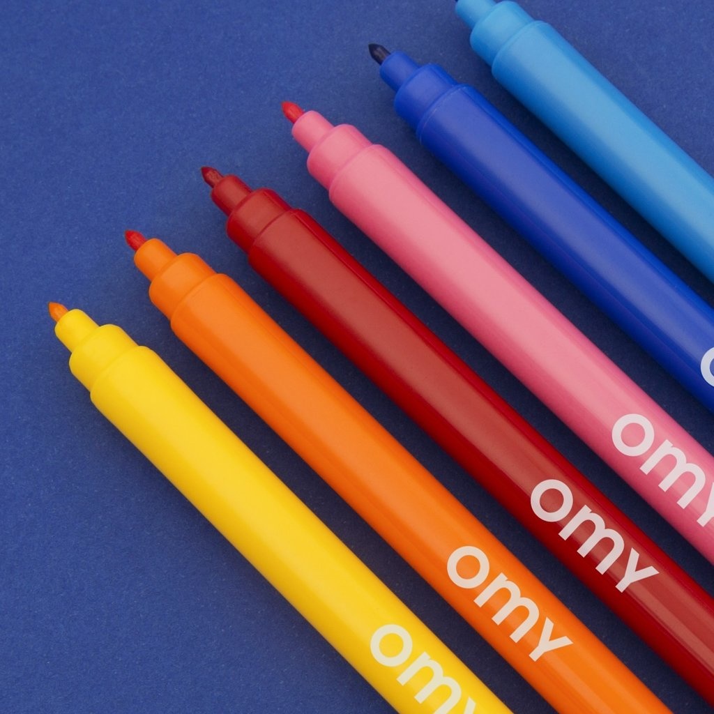 OMY Kleurstiften (16stuks) Ultra wasbaar