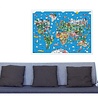 OMY OMY Inkleurposter + Stickers Atlas OMY OMY Inkleurposter + Stickers Atlas