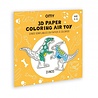 OMY Forme 3D à colorier - Dinosaures | OMY OMY Forme 3D à colorier - Dinosaures | OMY