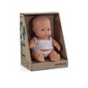 Miniland Miniland Babypop Europese jongen 21 cm Miniland Miniland Babypop Europese jongen 21 cm