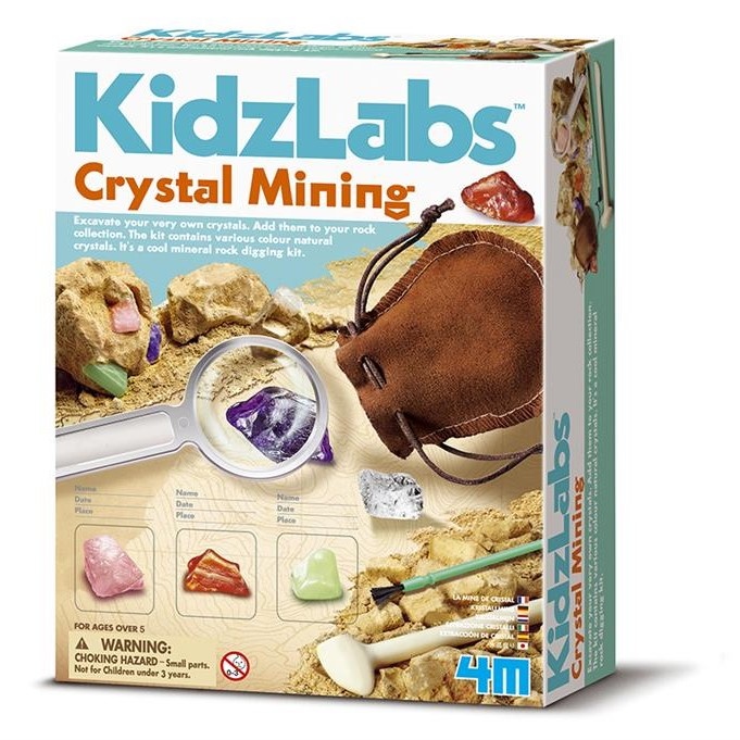 4M KidzLabs Opgraafkit Kristalmijn