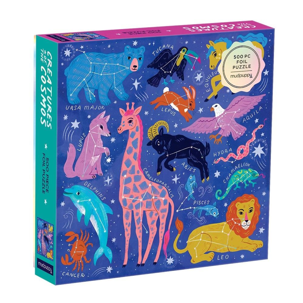 Mudpuppy Puzzel Creatures of the Cosmos 500st.