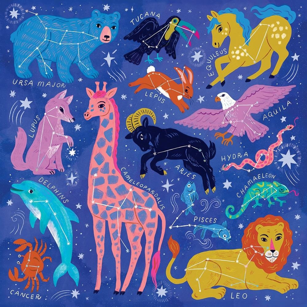 Mudpuppy Puzzel Creatures of the Cosmos 500st.