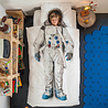 Snurk Snurk Dekbedovertrek Astronaut 1-persoons Snurk Snurk Dekbedovertrek Astronaut 1-persoons