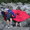 Great Pretenders Great Pretenders Omkeerbare Cape + Masker Superhelden 5-6 jaar Great Pretenders Great Pretenders Omkeerbare Cape + Masker Superhelden 5-6 jaar