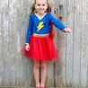 Great Pretenders Great Pretenders Superwoman Verkleedset 5-6 jaar Great Pretenders Great Pretenders Superwoman Verkleedset 5-6 jaar