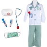 Great Pretenders Déguisement de docteur vert + accéssoires - 5-6 ans | Great Pretenders Great Pretenders Déguisement de docteur vert + accéssoires - 5-6 ans | Great Pretenders