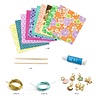 Djeco Set de bricolage Perles de papier et Bracelets à créer | Djeco Djeco Set de bricolage Perles de papier et Bracelets à créer | Djeco