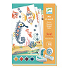 Djeco Set de tampons les animaux marins | Djeco Djeco Set de tampons les animaux marins | Djeco