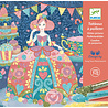 Djeco Tableau à pailleter - Un jour de rêve | Djeco Djeco Tableau à pailleter - Un jour de rêve | Djeco