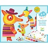 Djeco Set de peinture Géant La Famille Renard | Djeco Djeco Set de peinture Géant La Famille Renard | Djeco
