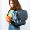 Caramel & Cie. Cartable Caramel & Cie bleu brillant | Medium Caramel & Cie. Cartable Caramel & Cie bleu brillant | Medium
