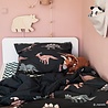 Studio Ditte Dekbedovertrek Dinosaurus Donker 140x220cm | Studio Ditte Studio Ditte Dekbedovertrek Dinosaurus Donker 140x220cm | Studio Ditte