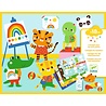 Djeco Collage pour les tout petits un jour à l'école - Djeco Djeco Collage pour les tout petits un jour à l'école - Djeco