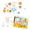 Djeco Collage pour les tout petits un jour à l'école - Djeco Djeco Collage pour les tout petits un jour à l'école - Djeco