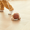 Plan Toys Hérisson marron en bois à tirer | Plan Toys Plan Toys Hérisson marron en bois à tirer | Plan Toys