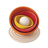 Plan Toys Houten Kippennest Stapeltoren Plan Toys Houten Kippennest Stapeltoren