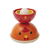 Plan Toys Houten Kippennest Stapeltoren Plan Toys Houten Kippennest Stapeltoren
