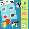 Djeco Loto Plumes & Poils 16 pcs | Djeco Djeco Loto Plumes & Poils 16 pcs | Djeco