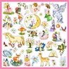 Djeco Set d'autocollants métalliques Monde de Fantaisie (160 pcs) | Djeco Djeco Set d'autocollants métalliques Monde de Fantaisie (160 pcs) | Djeco