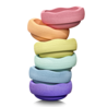 Stapelstein Stapelstein set de 6 briques | Rainbow Pastel Stapelstein Stapelstein set de 6 briques | Rainbow Pastel