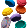 Stapelstein Stapelstein set de 6 briques + 1 Board Confetti | Rainbow Classic Stapelstein Stapelstein set de 6 briques + 1 Board Confetti | Rainbow Classic