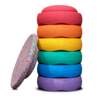 Stapelstein Stapelstein set de 6 briques + 1 Board Confetti | Rainbow Classic Stapelstein Stapelstein set de 6 briques + 1 Board Confetti | Rainbow Classic