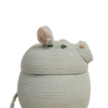 Lorena Canals Basket Henry the Hippo - Lorena Canals Lorena Canals Basket Henry the Hippo - Lorena Canals