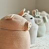 Lorena Canals Panier de rangement Peggy the Pig - Lorena Canals Lorena Canals Panier de rangement Peggy the Pig - Lorena Canals