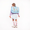 Jeune Premier Jeune Premier Boekentas Midi Vichy Love Blue Jeune Premier Jeune Premier Boekentas Midi Vichy Love Blue