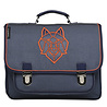 Caramel & Cie. Cartable Caramel & Cie Loup Bleu | Medium Caramel & Cie. Cartable Caramel & Cie Loup Bleu | Medium
