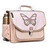 Caramel & Cie. Cartable Caramel & Cie Papillon Vichy Rose | Medium Caramel & Cie. Cartable Caramel & Cie Papillon Vichy Rose | Medium