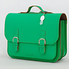 Own Stuff Own Stuff Lederen Boekentas Classic Apple Green Own Stuff Own Stuff Lederen Boekentas Classic Apple Green