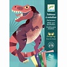 Djeco Kleurplaten met metallic papier " Jurassic" | Djeco Djeco Kleurplaten met metallic papier " Jurassic" | Djeco