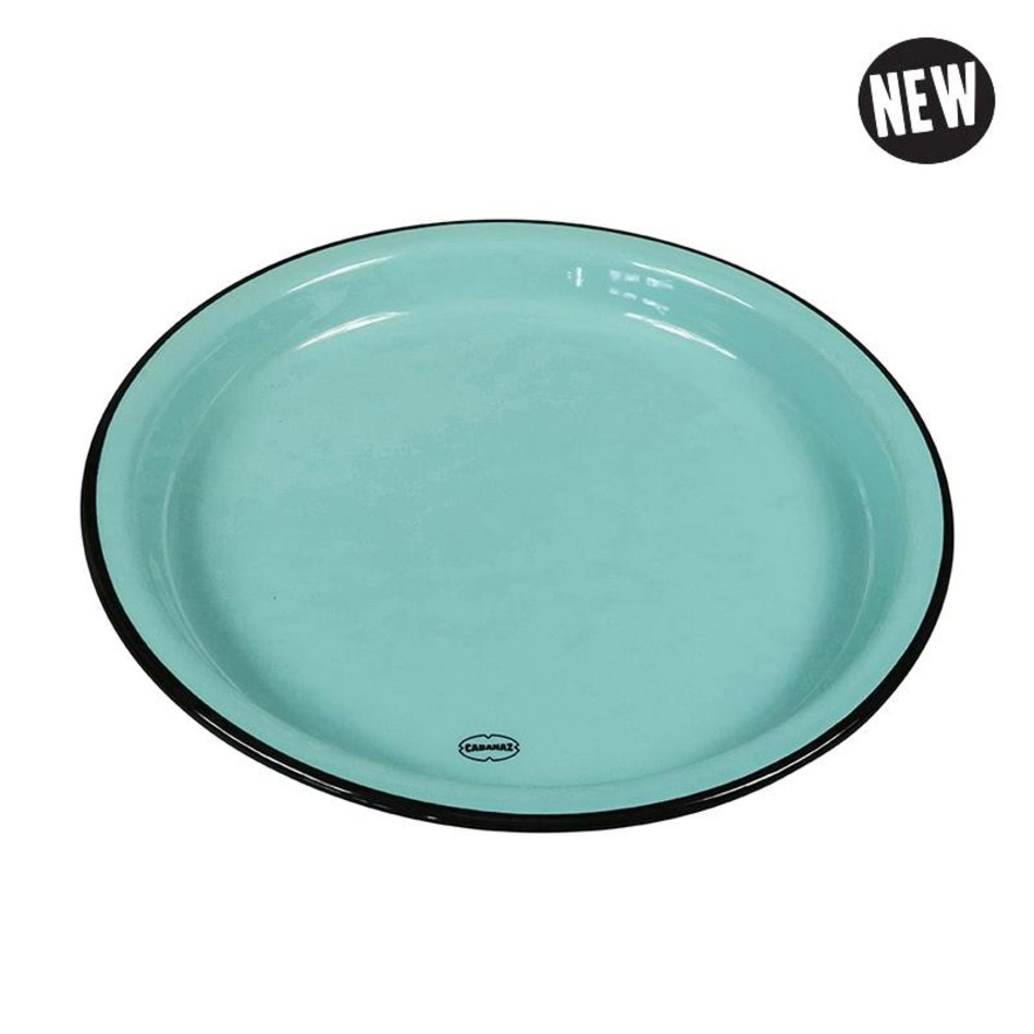 medium plate blue