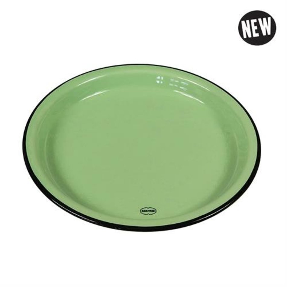 medium plate green