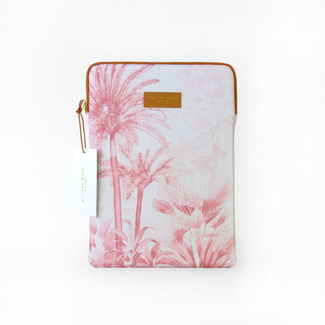 pink forest laptop sleeve 13 inch