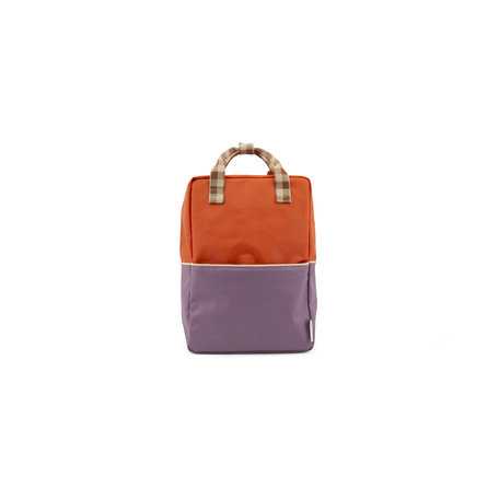 1801885 backpack L orange/purple/brown