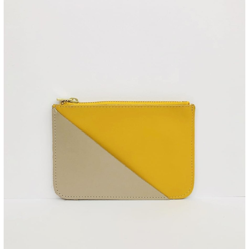 slim Gedrag Pak om te zetten coin purse yellow gold CP002-YL - Renée